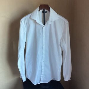 Kenneth Cole Classic White Men's Dress Shirt